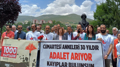 İHD Dersim Şubesi’nden Cumartesi Anneleri’ne selam
