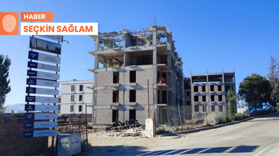 Uçuş güvenliği riske girdi: TOKİ evleri yıkılıyor