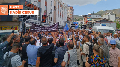 Hakkari'deki 'Büyük Demokrasi Mitingi' öncesi yürüyüş