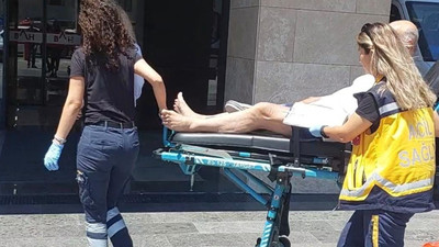 Ayağı burulunca boğulma tehlikesi geçirdi