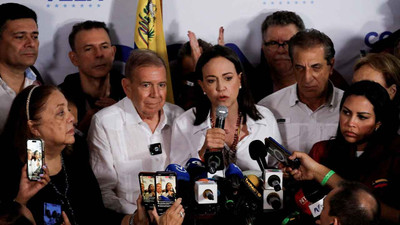 Maduro'nun 'seçim zaferine' muhalefetten itiraz: 'Yeni bir seçilmiş başkanımız var'