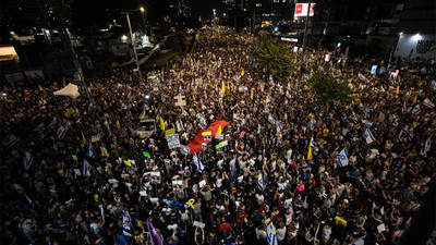 Binlerce İsrailli, anlaşma talebiyle sokakta: 'Netanyahu, rehineleri ölüme terk ediyor'