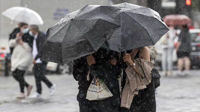 Meteoroloji'den 23 il için sarı kodlu kuvvetli yağış uyarısı: Çarşambaya kadar devam edecek