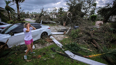 Florida'yı Milton Kasırgası vurdu: En az 4 kişi öldü, 3 milyon hane elektriksiz kaldı