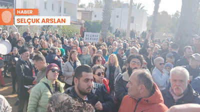 Bodrum'da Sahil Güvenlik Limanı tepkisi: Şantiye alanında arbede