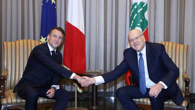Fransa Cumhurbaşkanı Macron'dan Lübnan'a ziyaret