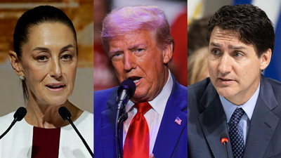 Kanada ve Meksika'dan Trump'a vergi misillemesi: 'İşbirliğine evet, itaate hayır'
