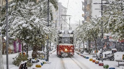 AKOM İstanbul için saat verdi: Yoğun kar yağışı başlıyor