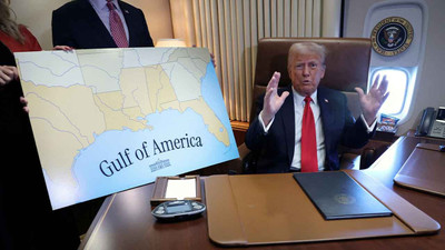 'Amerika Körfezi' demeyen AP'ye Beyaz Saray'dan ambargo: Muhabir Oval Ofis'e alınmadı