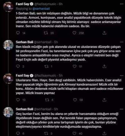 Fazıl Say'dan Serhan Bali'ye: Sen müzisyen değilsin, sadece müzik habercisi olabilirsin - Resim : 6