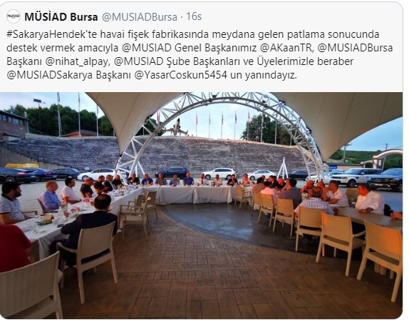 10 kişinin öldüğü havai fişek fabrikasında MÜSİAD oyunu: 'Tesadüf değil' - Resim : 1