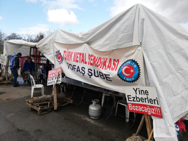 A-Plas işçileri: Hükümet duyana kadar eyleme devam edeceğiz - Resim : 1