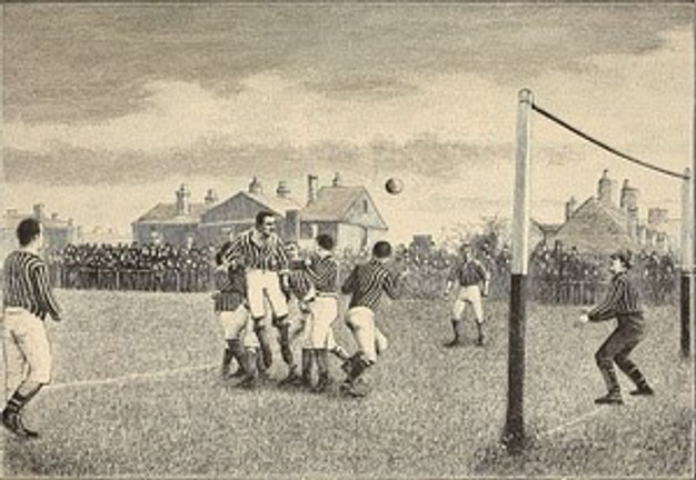 Hampden Park, Saint-Étienne ve köşeli direk efsanesi - Resim : 1