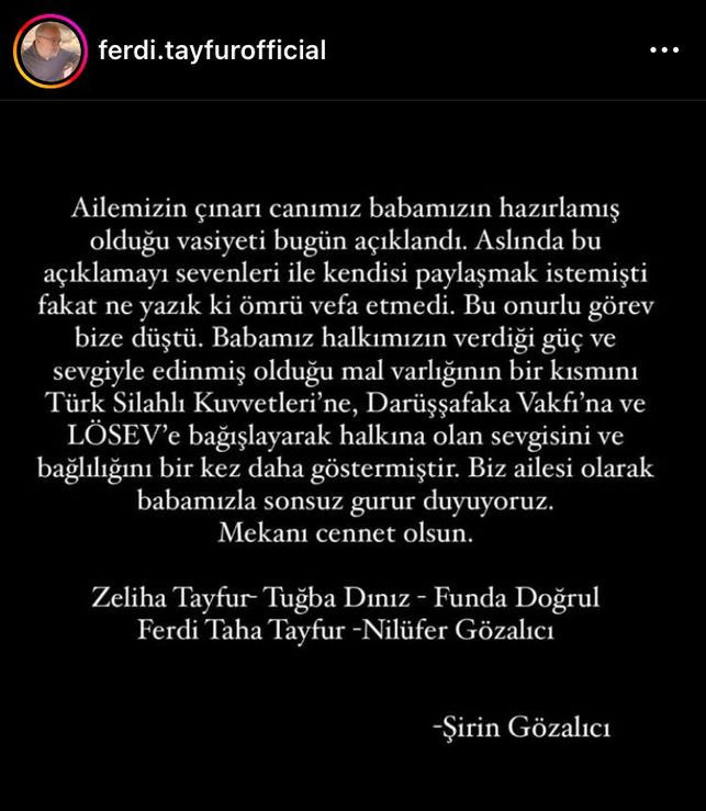 Tuğçe Tayfur'dan 'vasiyet' tepkisi: Tamamen çıkar ilişkisidir - Resim : 2