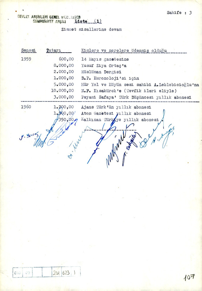 ‘Üstadınız’ Necip Fazıl’ın Başbakan Menderes’ten tek talebi paraydı - Resim : 5