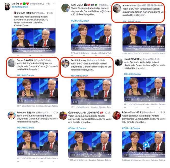 Canan Kaftancıoğlu troll ve bot hesaplarla hedef gösterildi - Resim : 1