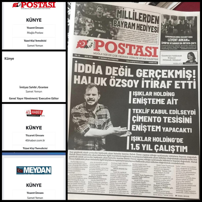 Beş yerel gazetesi olan patron, çimentoya karşı çıkan çevrecilere savaş açtı - Resim : 2