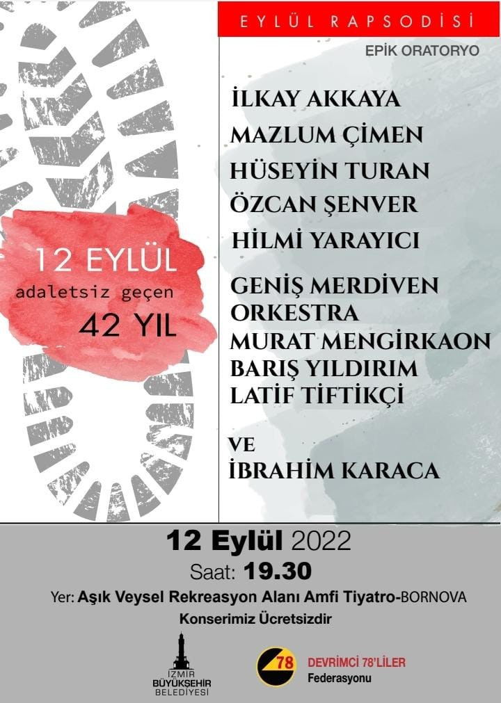 'Eylül Rapsodisi' 12 Eylül'de izleyici ile buluşuyor - Resim : 1