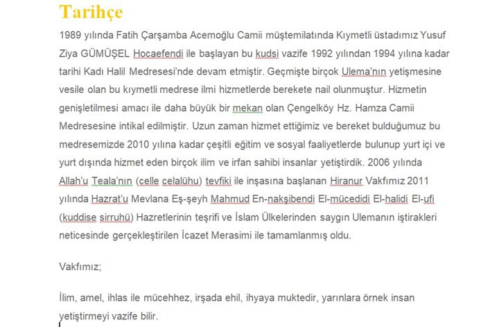 Hiranur Vakfı, 6 yaşındaki kızını 'evlendiren' Gümüşel için geçmişini sitesinden sildi - Resim : 1