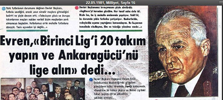 Kunta Kinte Minas, 12 Eylül Cuntası ve MKE Ankaragücü - Resim : 2
