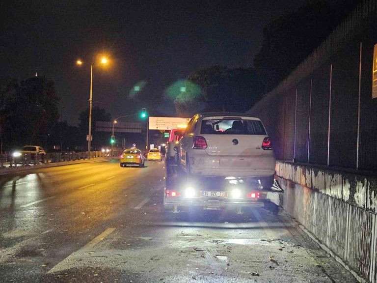 Bestuurder die uitweek in Sarıyer veroorzaakte kettingreactie: 2 gewonden - Foto: 1