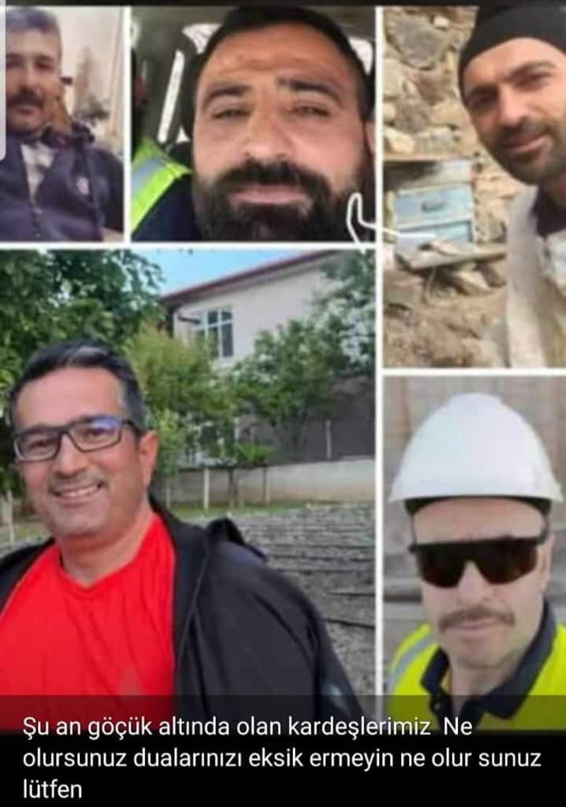 İliç'te toprak altında kalan 6 işçinin kimliği açıklandı - Resim : 1