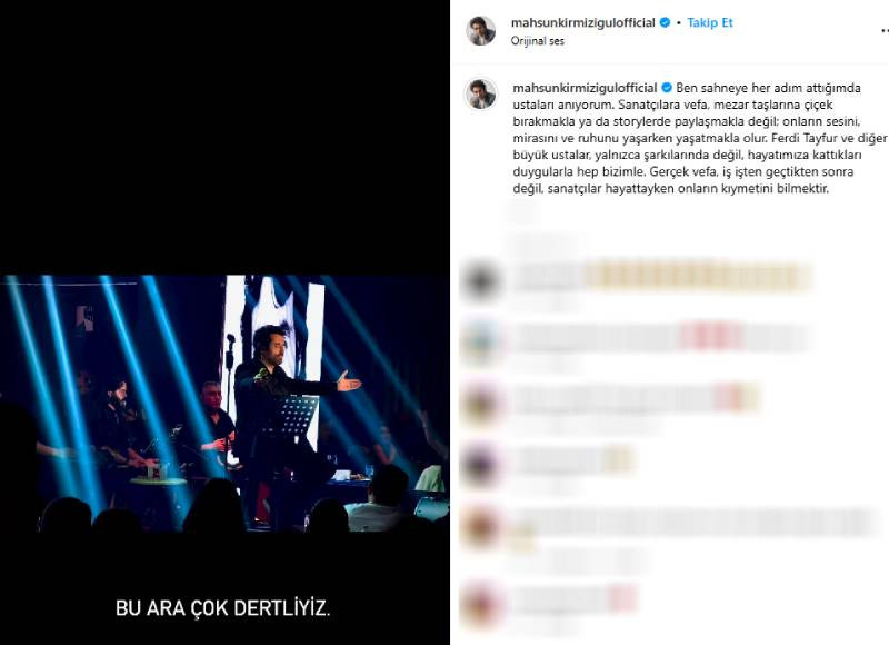 Mahsun Kırmızıgül'den Ferdi Tayfur göndermesi: 'Gerçek vefa' - Resim : 1
