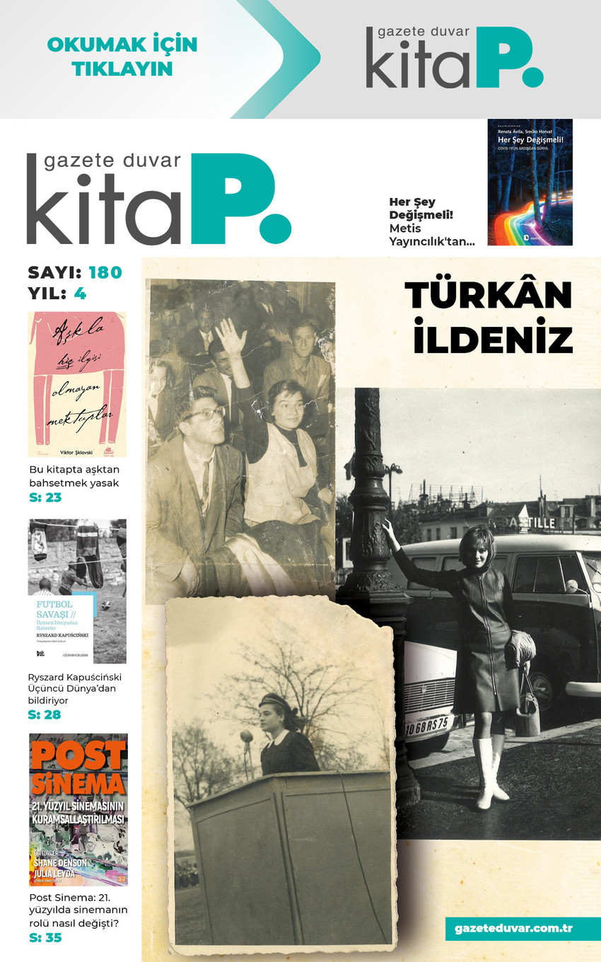 Duvar Kitap sayı 180... 50 yıldır susan şair: Türkân İldeniz - Resim : 1