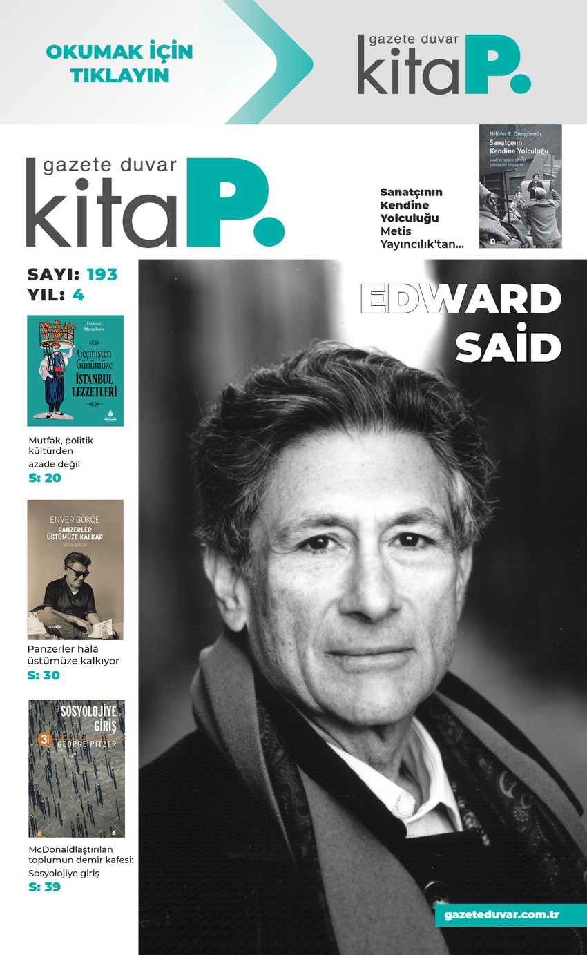 Duvar Kitap 193... Dünyaya direnen entelektüel: Edward Said - Resim : 1