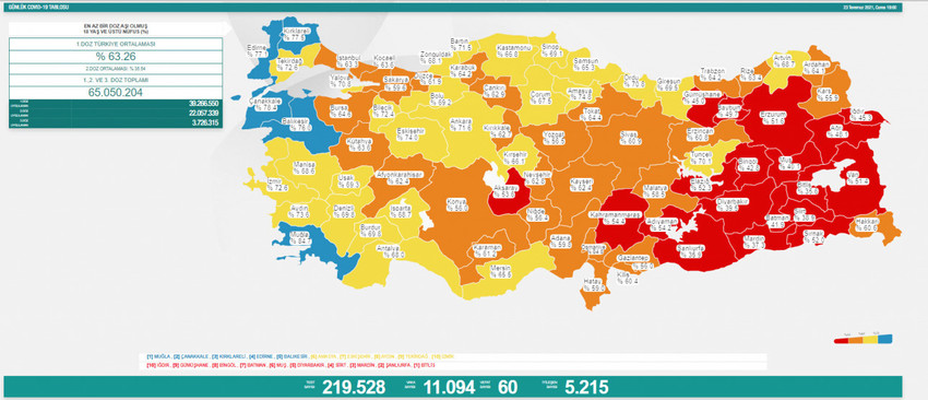 Covid-19 salgını: Günlük vaka sayısı 11 bini geçti - Resim : 1