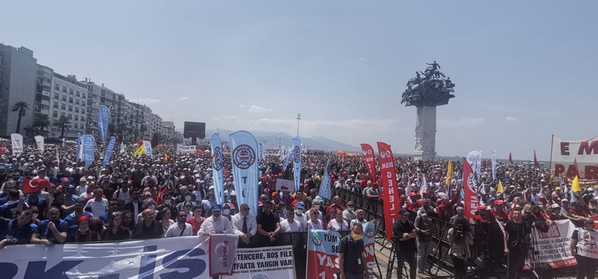 İzmir'de 1 Mayıs: 'Bu abluka dağıtılacak' - Resim : 3