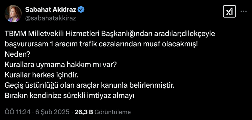 Eski ve yeni milletvekillerine trafikte ceza muafiyeti getirildi - Resim : 1