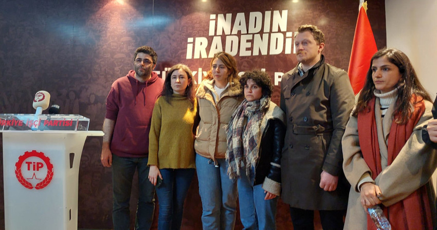 TİP binasına polis ablukası: Hatay'a gidecek gönüllüler de gözaltında - Resim : 1