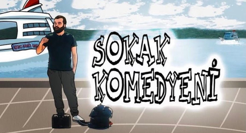 Komedyen Şenol: Sokak müzisyeni varsa sokak komedyeni de olur - Resim : 1