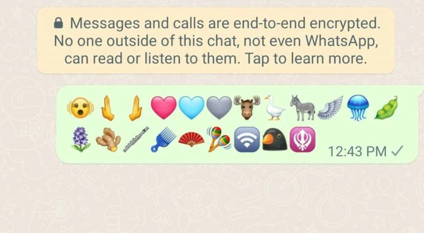 WhatsApp'a 21 yeni emoji geliyor - Resim : 1