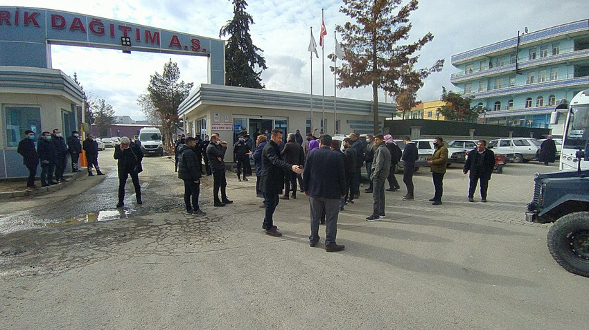 Urfa’da elektrik faturası protestosu - Resim : 1