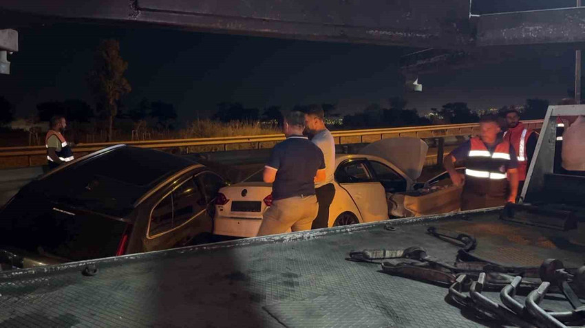 The driver who cut the vehicle turned the area into a war zone: He ripped off his license plate and fled! - Picture : 1