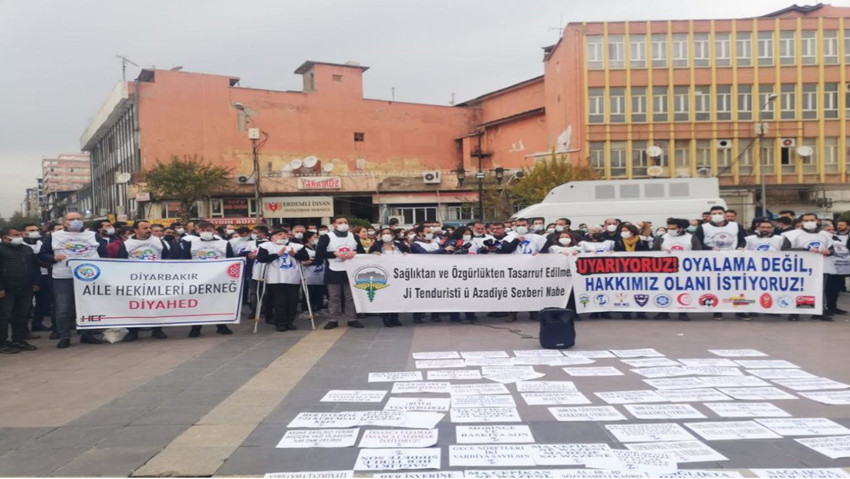 Hekimler yurt çapında iş bıraktı - Resim : 8