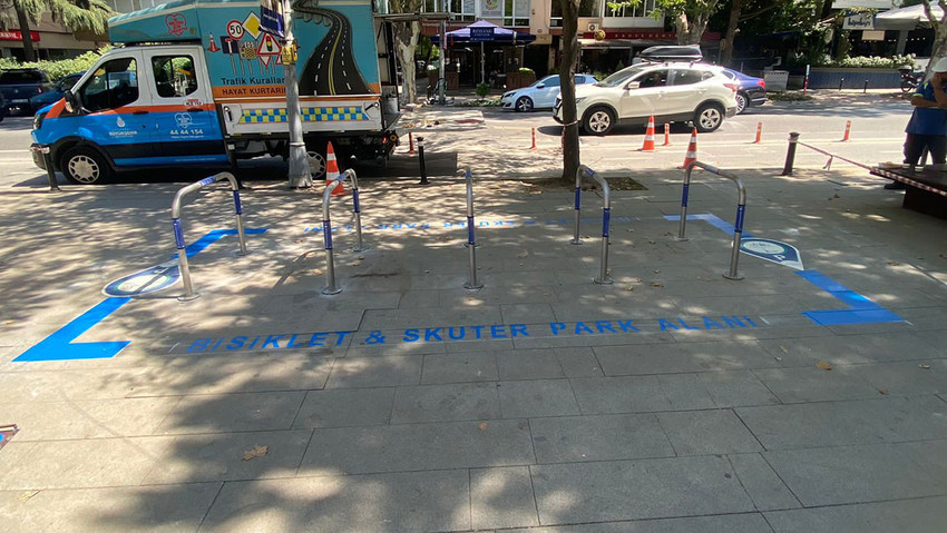 İBB’den scooterlar için park alanı: Kadıköy pilot bölge seçildi - Resim : 1