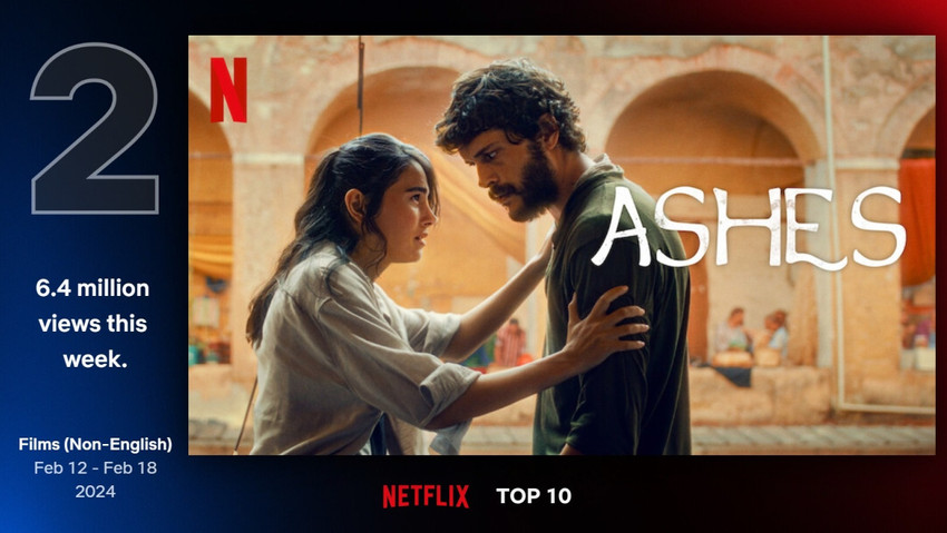 'Kül', ikinci haftasında da Netflix Top 10'de - Resim : 1