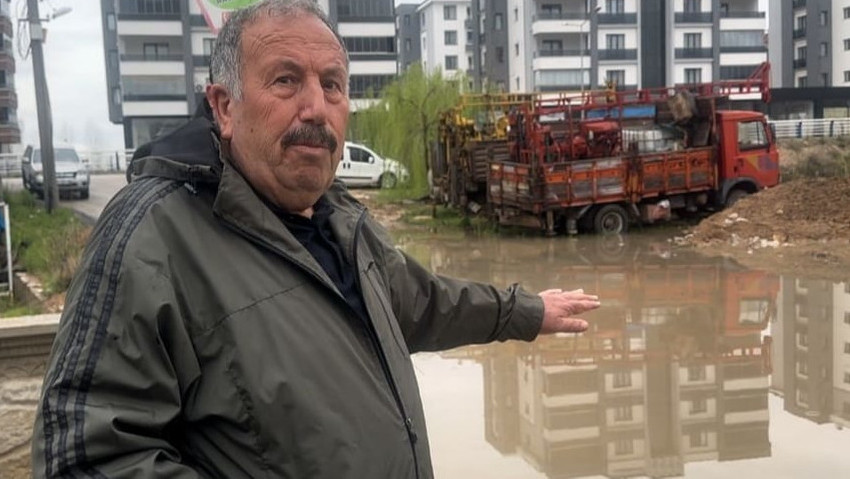 Elazığ'da her yağmurda su altında kalan site: Dağ başında mıyız? - Resim : 2