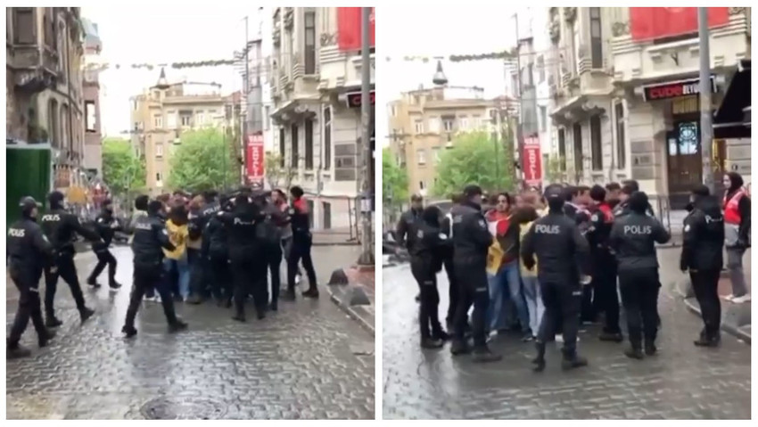 İstanbul'da '1 Mayıs' gözaltıları: Taksim'e çıkmak isteyenlere şiddet ve engelleme - Resim : 1