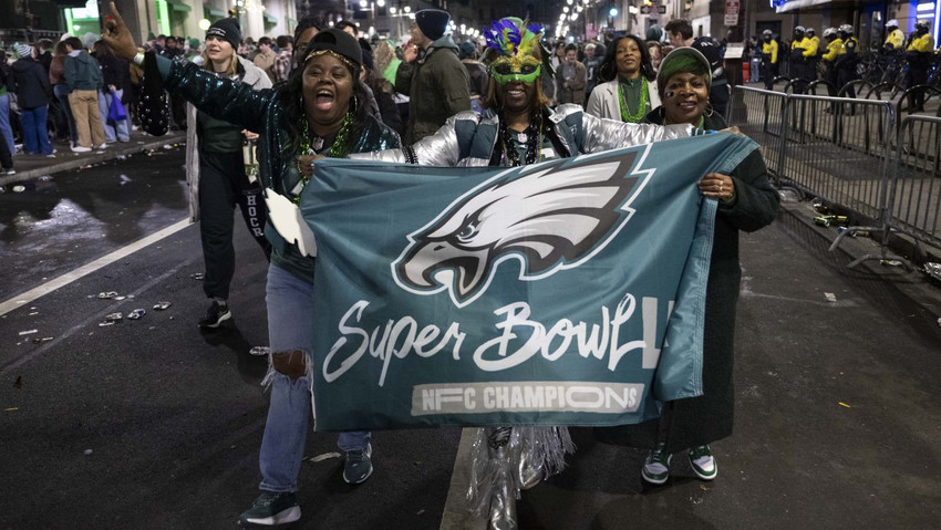 Super Bowl'da şampiyon Philadelphia Eagles: Chiefs'e karşı rövanşı kazandı - Resim : 1