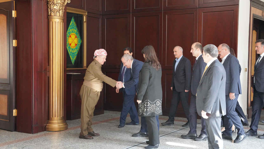 İmralı Heyeti, Erbil'de: 'Barzani barış sürecine destek vermeye hazır' - Resim : 1