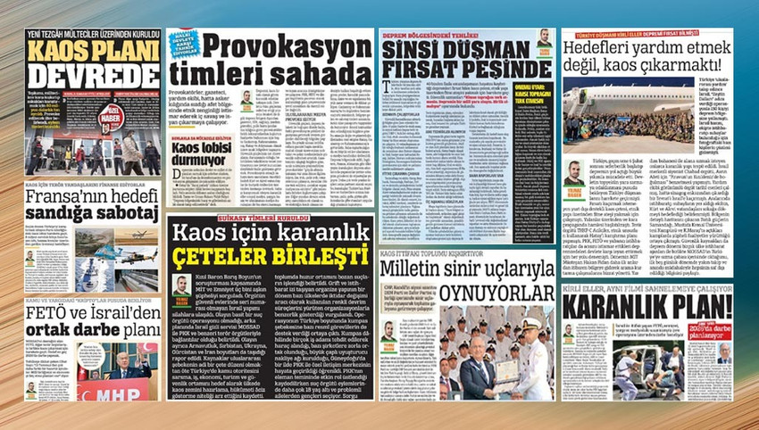 Türkiye gazetesinin 'kaos avcısı' muhabiri - Resim : 1