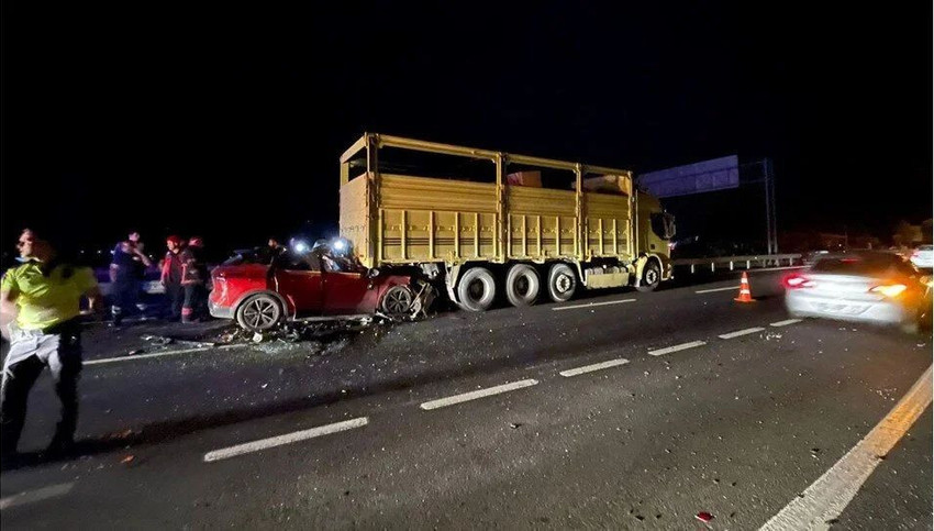 Terrible accident à Aydin : deux personnes ont perdu la vie, trois ont été blessées ! - Photo : 2