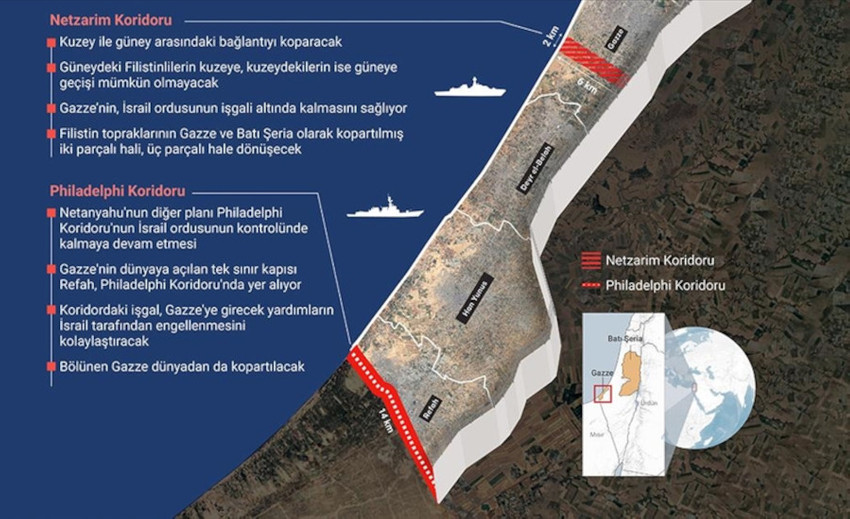 İsrail Başbakanı Netanyahu, Gazze Şeridi'nde açıklama yaptı - Resim : 1