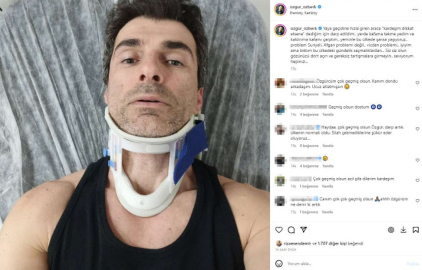 Oyuncu Özgür Özberk: Trafikte darbedildim - Resim : 1