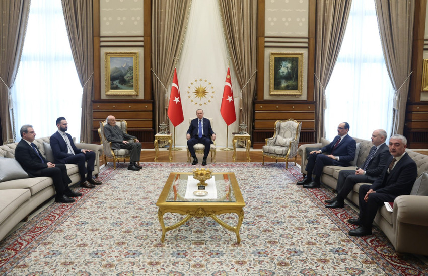 Erdoğan, Lübnan'daki Dürzi lider Velid Canbolat'la görüştü - Resim : 1