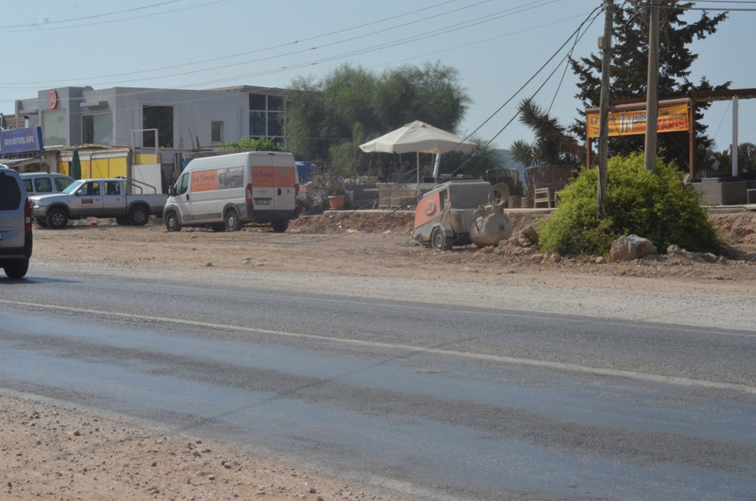 Bodrum'da 'bir garip' yol hikayesi: Seçim bitti, yapı paydos - Resim : 1